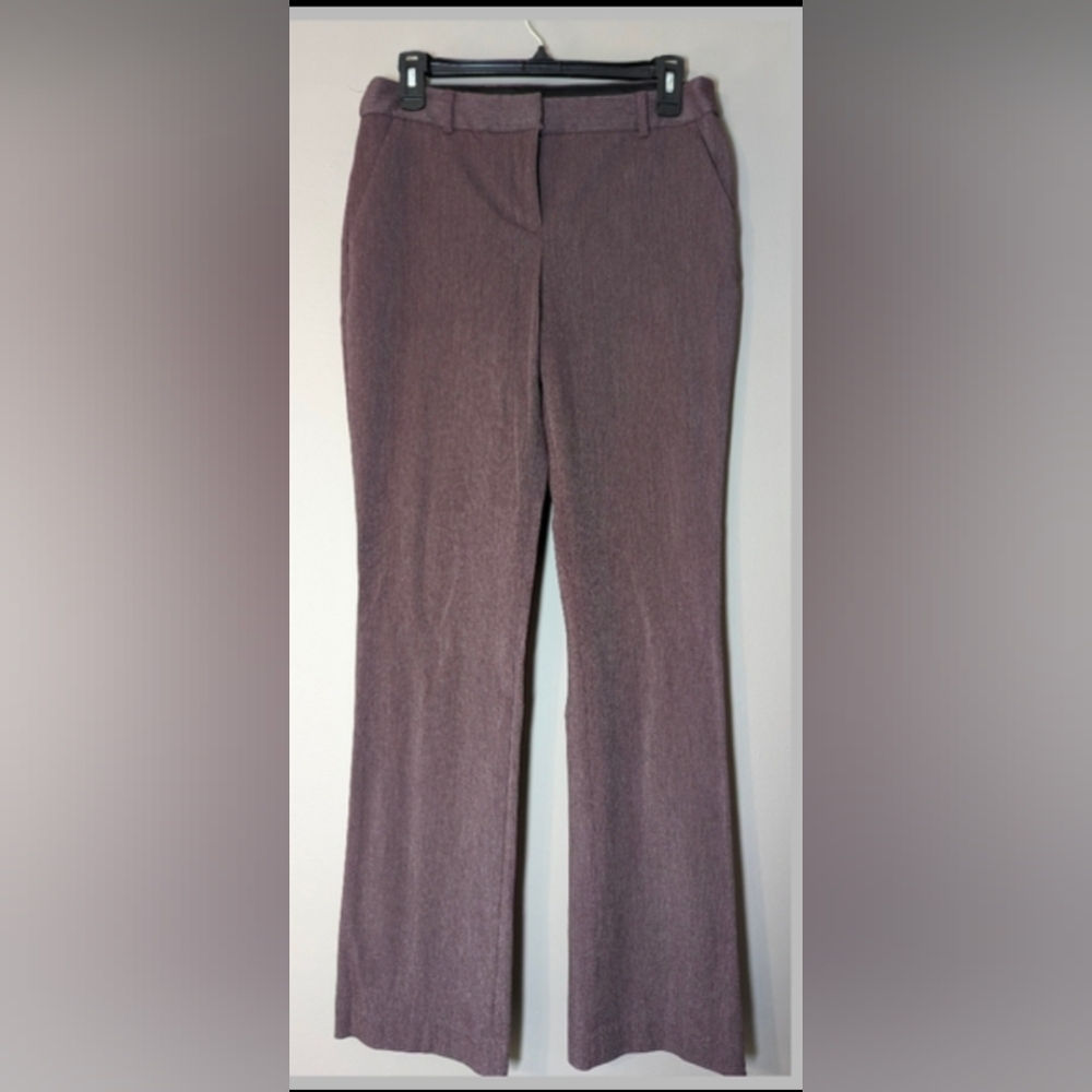 Express Wide Leg Pants in Mauve Plum